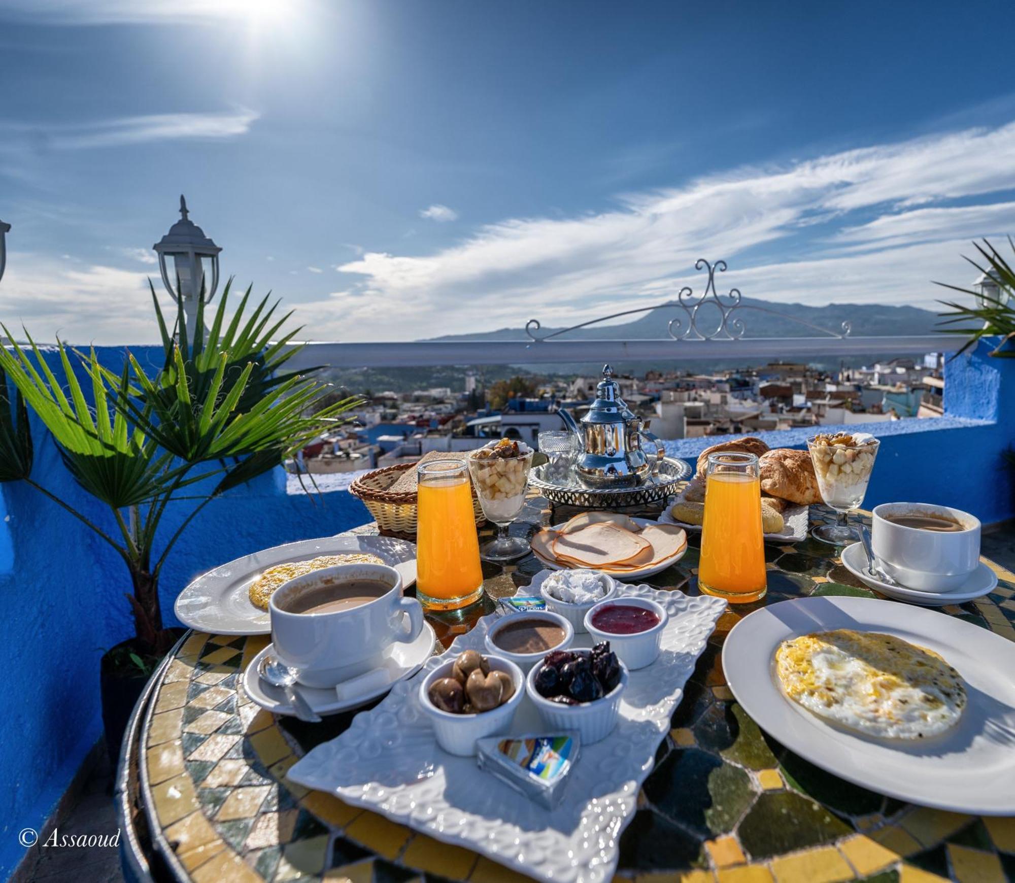 Hotel Dar Bleumain à Chefchaouen Extérieur photo