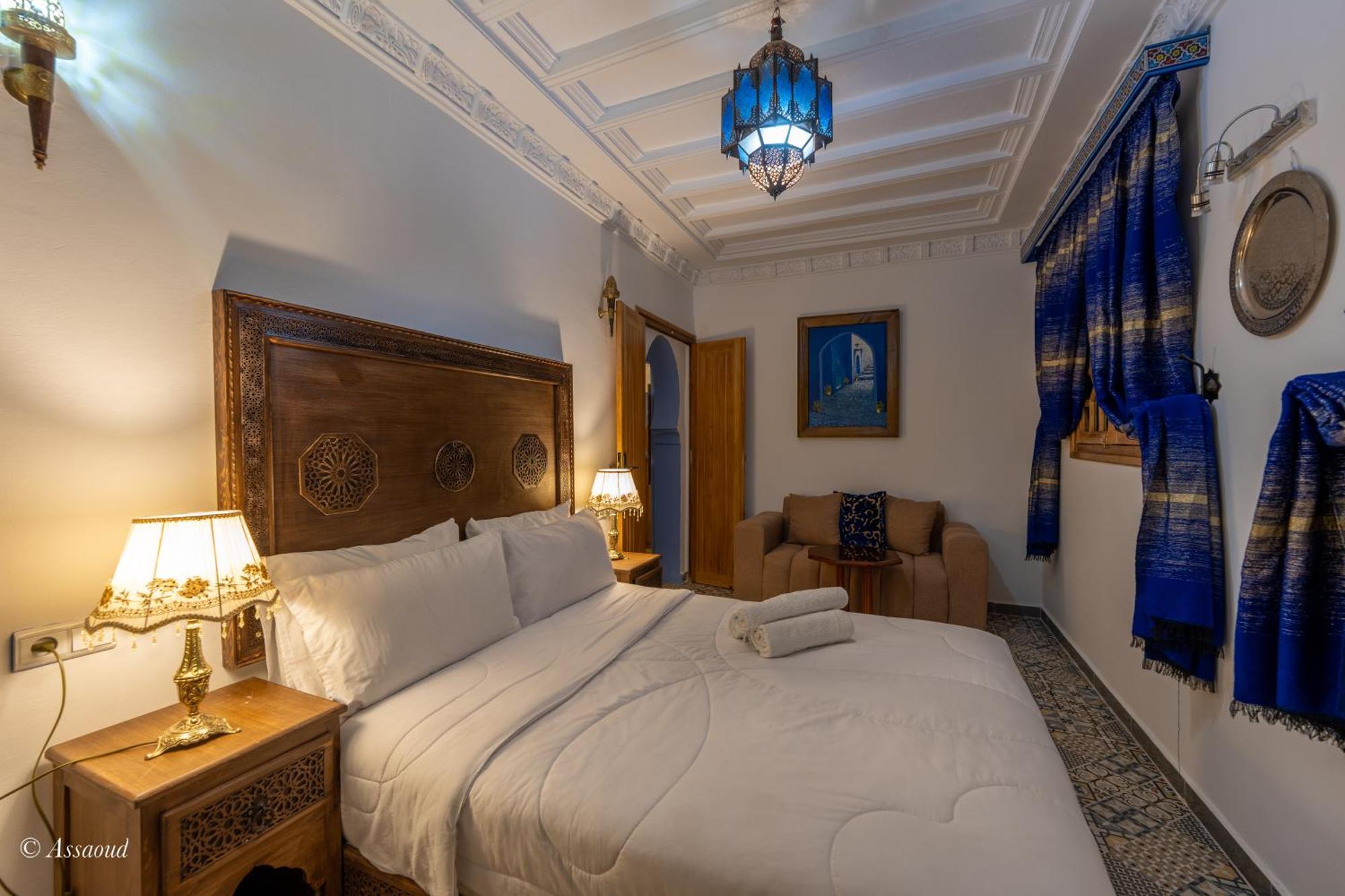 Hotel Dar Bleumain à Chefchaouen Extérieur photo