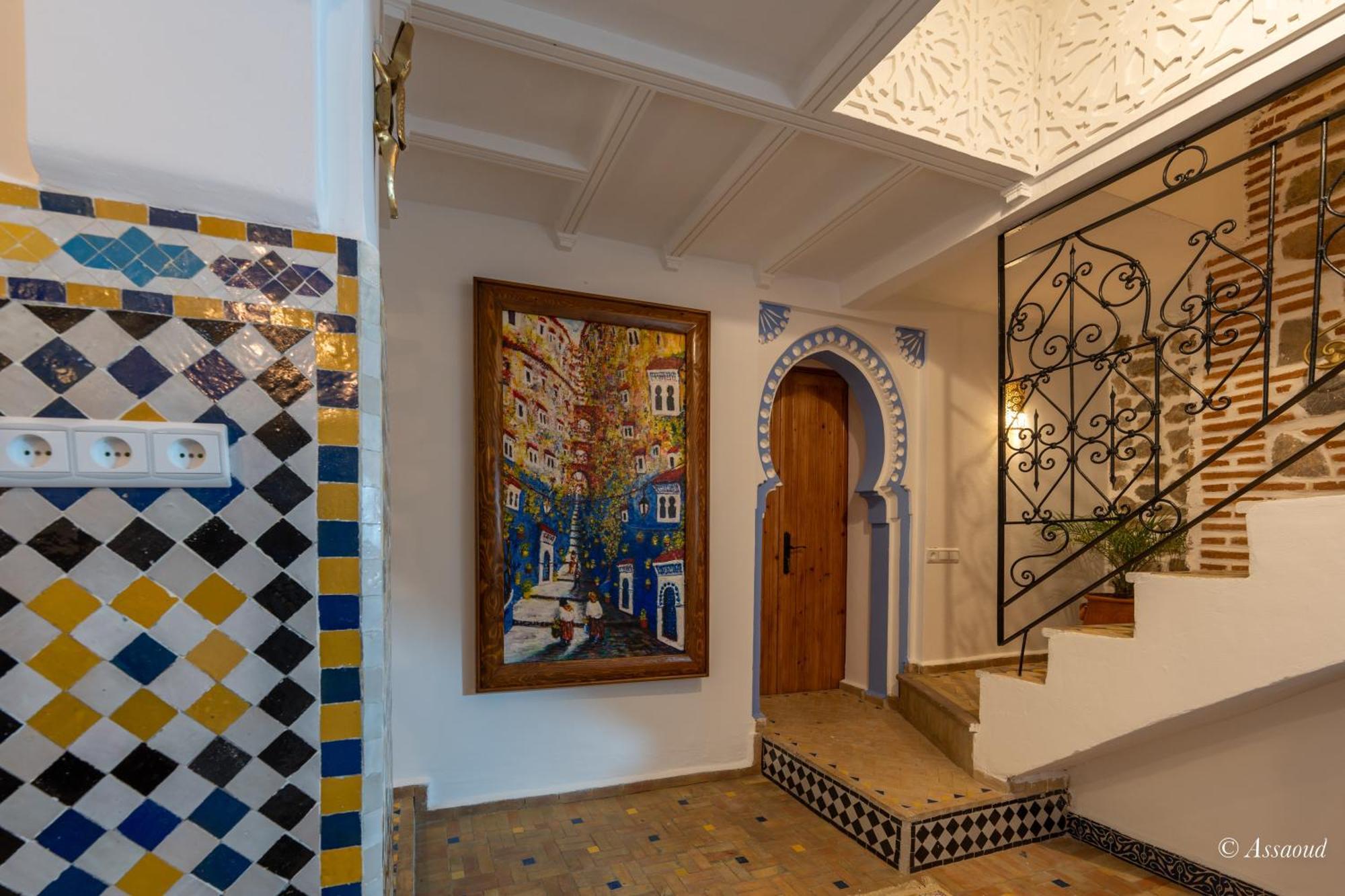 Hotel Dar Bleumain à Chefchaouen Extérieur photo
